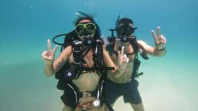 From Abu Dhabi: Scuba Dive and Snorkeling with BBQ, Transfer