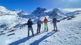 Von Santiago aus: Schneeschuhwanderung in den Anden