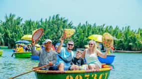 Hoi An: Basket Boat Ride in the Coconut Forest