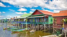 Excursão particular a Tonle Sap, Kompong Phluk (vila flutuante)