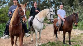 Begeleide paardrijtocht door de guadalhorce vallei