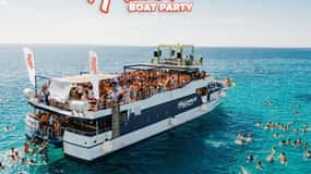 Mallorca: Båtfest med live-DJ:s, lunch och inträde till nattklubb
