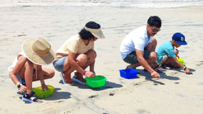Huatulco:Turtle release,horseback riding and bioluminescence