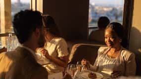 Paris: Tidig middag på Madame Brasserie i Eiffeltornet