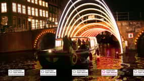 Amsterdam Light Festival Cruise med valgfri varme drikke