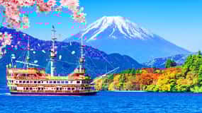 Tokio: excursión al monte Fuji, teleférico de Hakone, Owakudani, lago Ashi