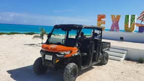 Exuma,Bahamas: 6-Seater Buggy Rental with Bluetooth speaker