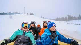 Quebec City: Snow Tubing at Village Vacances Valcartier