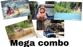 Antalya:Rafting,Jeep&Buggy Safari,Zipline,Lunch wCanyonVisit