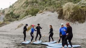 Raglan : Forfait de 3 jours de cours de surf