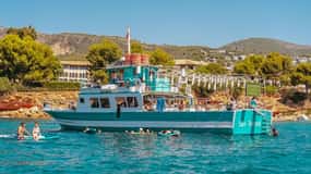 Palma: Punta Negra and Ses Illetes Boat Trip with Live Music