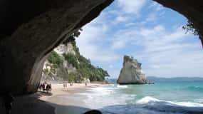 Auckland: Coromandel Day Tour z plażą Hot Water Beach