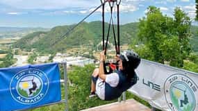From Durres/Tirana: Zip Line, Petrela Castle, and Waterfall