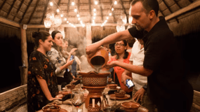 Experiencia Gourmet, sabores tradicionales en exclusivo club de playa +Vino