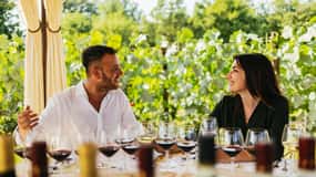 San Gimignano: pranzo in un vigneto toscano con degustazione di vino