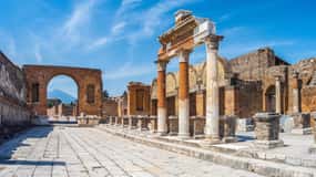 Au départ de Rome : Pompéi et le Vésuve avec déjeuner