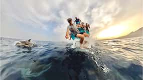Giardini Naxos: Tour in barca della costa di Taormina con snorkeling