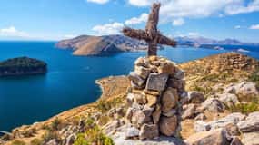 From Puno | Catamaran on Lake Titicaca-visit to Isla del Sol