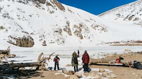 Denver: Glacier Hike and Geothermal Cave Pools