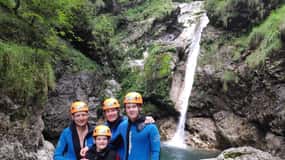 Sušec: Canyoning im natürlichen Wasserpark