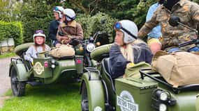 Bayeux: 2-timmars tur till D-dagen-stränderna, med vintage sidovagn