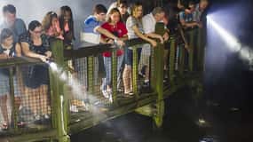Orlando: Gatorland Flashlight Tour på natten