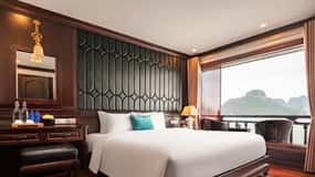 2-Day: Halong Lan Ha Bay 5 Stars Cruises w/Balcony & Bathtub