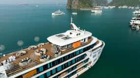 Optional Halong Bay Day Cruise with Caves, Islands & Lunch