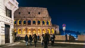 Rome: City Highlights Moonlight Walking Tour