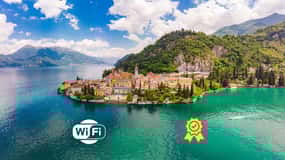 Ab Mailand: Como, Lugano und Bellagio Exklusive Bootsfahrt
