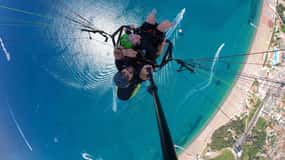 Becici Beach: Tandem Paragliding Flight in Budva Riviera