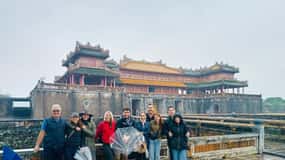 Visite privée de la ville de Hué avec passage du col de Hai Van en train