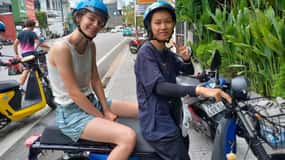 Hue Imperial City & Abandoned Water Park Tour by E-Scooter