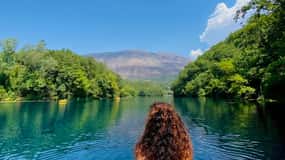 Saranda: Kajakfahrt zum Blauen Auge und Spaziergang & Burg Lekursi