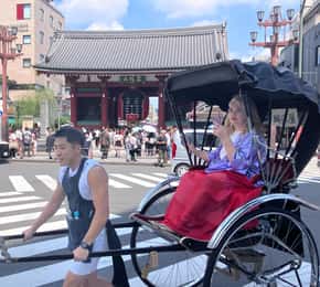 Asakusa: Tuk tuk & pedicab tours