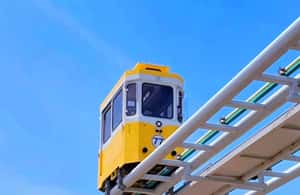 imagen n.º 4 de Desde Busan: Ticket de entrada al tren Blue Line Park Sky Capsule actividad en Busan, subida por el proveedor