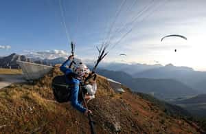 image n.4 of Paragliding Tandem Flight Kronplatz Dolomites Alps activity in Brunico, uploaded by supplier