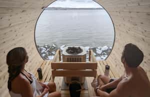 image n.3 of Quebec City: Ice Canoeing with Hot Chocolate & Sauna activity in Quebec, uploaded by supplier