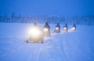 bild nr.3 av Kiruna: Guidad snöskotertur med lunch aktivitet i Kiruna, uppladdad av arrangören