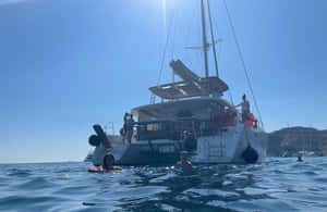 imagem n.4 de Santorini: Cruzeiro ao pôr do sol com jantar grego e transfer atividade em Cíclades, carregada pelo fornecedor