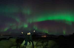 bild nr.4 av Tromsö: Aurora-tur med lägereld och professionella foton aktivitet i Tromsø, uppladdad av arrangören