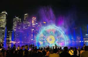 Singapore River Cruise and 2 Must-see Water Light Shows