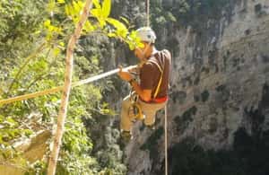 Image N°3 de Tuxtla Gutiérrez : Descente en rappel d'une journée dans le gouffre des perroquets activité à Chiapas, publiée par le prestataire