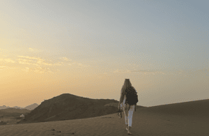 Immagine nº 3 di Tramonto nel deserto con pick up attività a Mascate, caricata dal fornitore