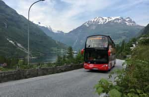 Bild Nr. 4 von Geiranger: Stadtbesichtigung Hop-On/Hop-Off-Bustour Aktivität in Geiranger, hochgeladen vom Anbieter