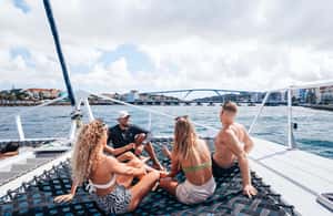 afbeelding n.4 van Curaçao: boottocht langs de westkust met stranden, barbecue en de Blauwe Grot activiteit in Curaçao, geüpload door aanbieder