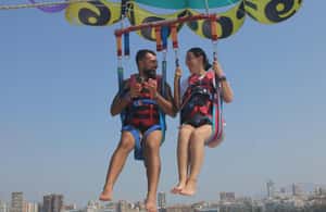 bilde nr.3 av Benidorm: Parasailing-opplevelse aktivitet i Benidorm, lastet opp av leverandør