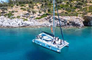 image n.3 of Sithonia: Private Catamaran Cruise to Hidden Coves activity in Sithonia, uploaded by supplier
