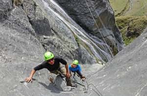 image n.4 of Wanaka: 4-Hour Intermediate Waterfall Cable Climb activity in South Island, uploaded by supplier