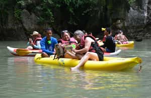 image n.3 of Phuket: Starlight Hong Sea Cave & Glowing Plankton by Kayak activity in Gulf of Thailand, uploaded by supplier
